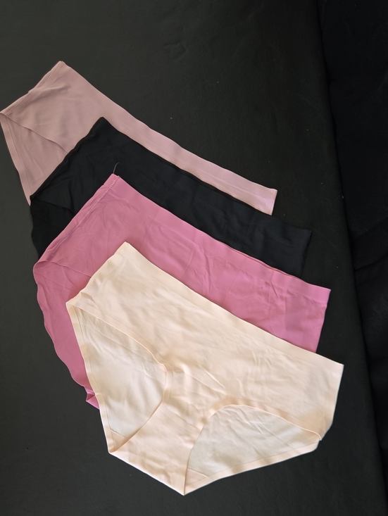 Prima Valentina Other - Seamless Women’s Hipster Panties - Black, Pink, Light Pink, Mauve